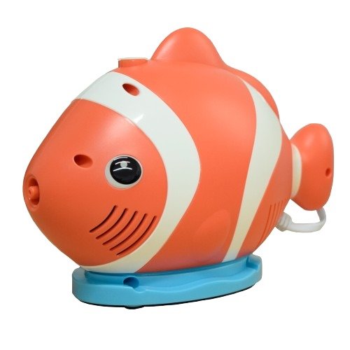 Nebulizador Compacto Portátil Para Adulto E Infantil Color Pescado