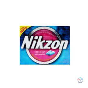 Nikzon Masticable 40 Tabletas