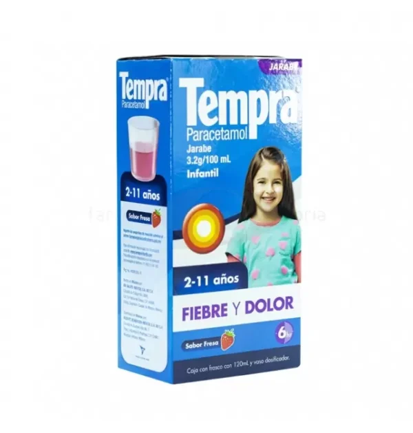 tempra-infantil-32g-jarabe-sabor-fresa-con-120-ml TEMPRA INFANTIL 3.2G JARABE SABOR FRESA CON 120 ML